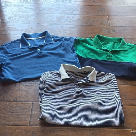 GAP, Falls Creek Other - COPY - - - - - Bundle 3 Pique Shirts - Size XL/L - Gap/FallsCreek.